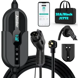 AIMILER Level 2 portable EV home charger with J1772 connector and NEMA 14-50 plug