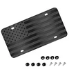 American Flag Front License Plate