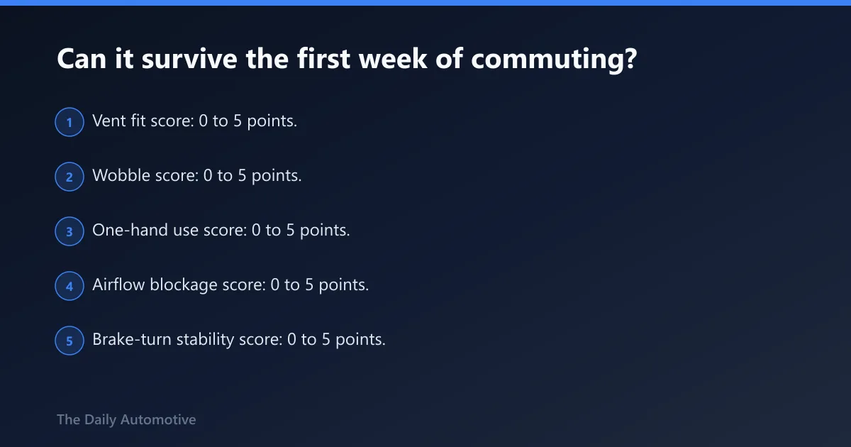 Steps: Can it survive the first week of commuting?
