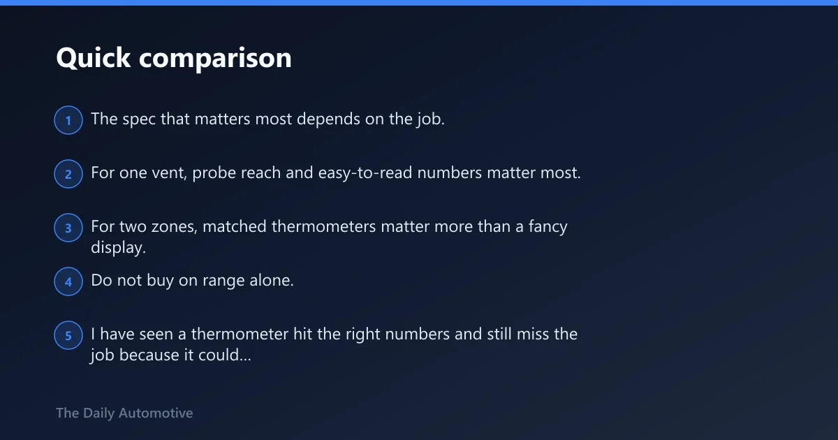 Steps: Quick comparison