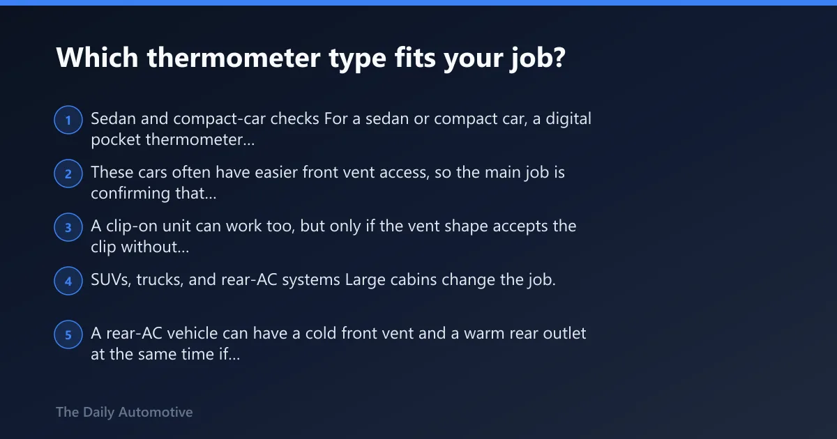 Steps: Which thermometer type fits your job?