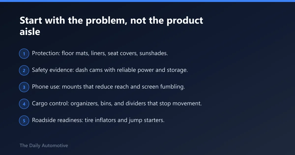 Steps: Start with the problem, not the product aisle