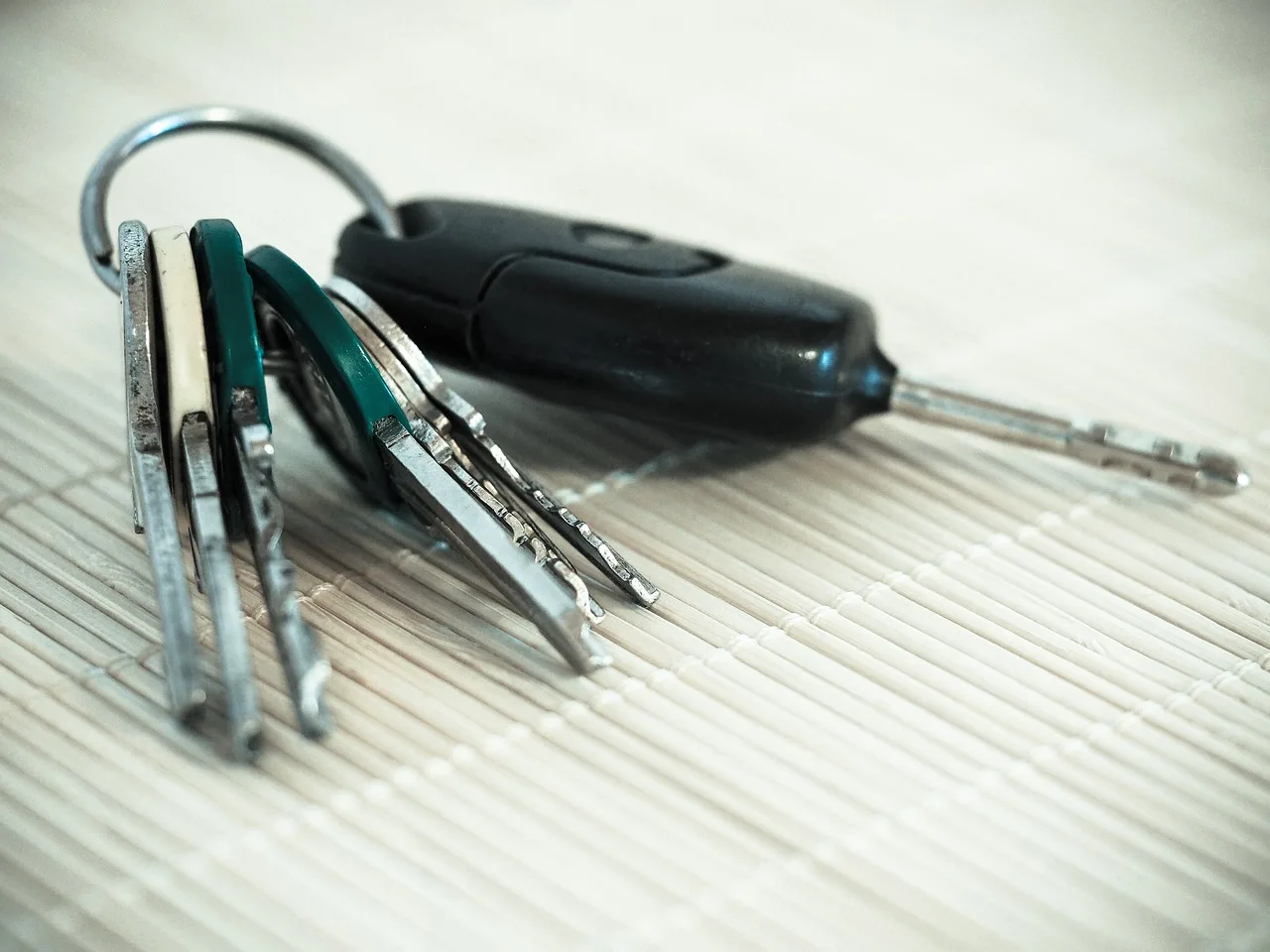 What should you do if the keys are locked inside?