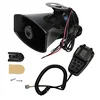 Car Siren Horn 7 Tone Sound Siren Police Mic PA Speaker Car System Eme