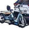 EMOJO Hitch Rack for All Fat Tires Electric Trike (Black)