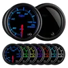 GlowShift Tinted 7 Color 100 PSI Oil Pressure Gauge Kit