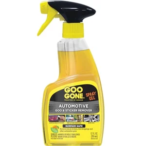 Goo Gone Automotive spray gel adhesive and sticker remover bottle