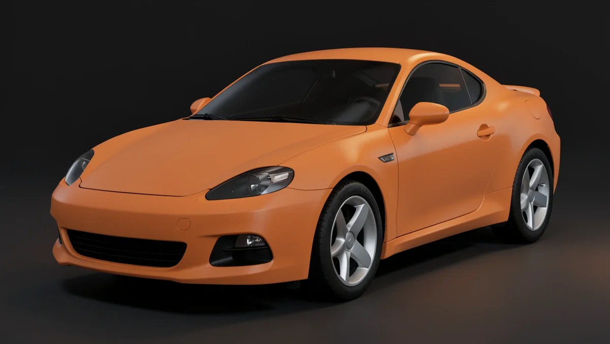 Generic orange sports car representing cool GTA Online vehicles