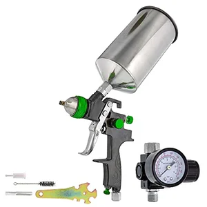 TCP Global professional HVLP gravity-feed spray gun kit for automotive paint