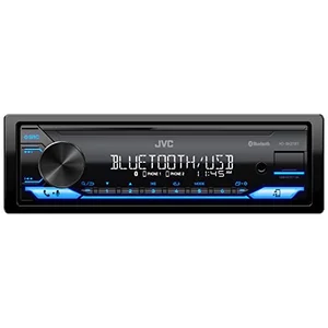 JVC KD-SX27BT single-DIN car stereo with AM/FM radio and Bluetooth streaming