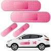 Keromtein 4pcs Funny Car Bandaid Stickers