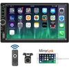 Leadfan 7inch Car Stereo Double Din Radio Touchscreen with Backup
