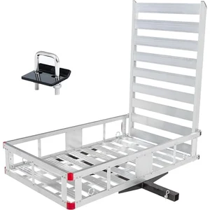 MaxxHaul 50945 aluminum hitch-mount mobility carrier with ramp