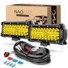 NAOEVO 7 Inch Yellow LED Light Bar