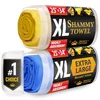 Premium XL Shammy Towel for Car - 2pk (34”x25”) -