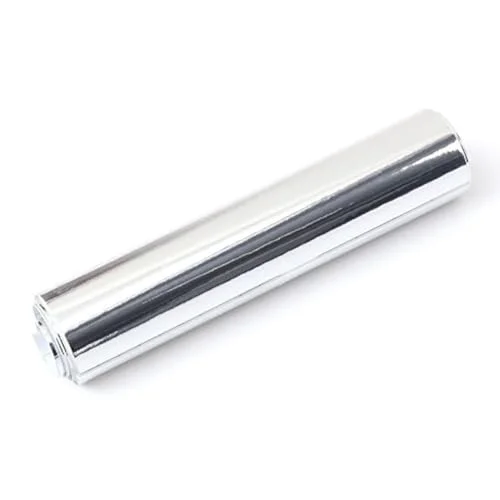 REDODECO self-adhesive reflective chrome silver vinyl wrap sheet rolled up