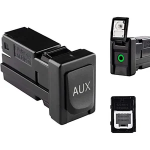 Reeoutdoor 86190-02010 OEM aux jack port replacement for Toyota Tacoma, Corolla, and Tundra