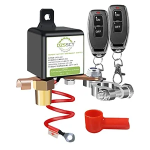 Remote battery disconnect kill switch for car anti-theft