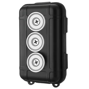 Riomhorry magnetic key holder box for car, waterproof case with strong magnets