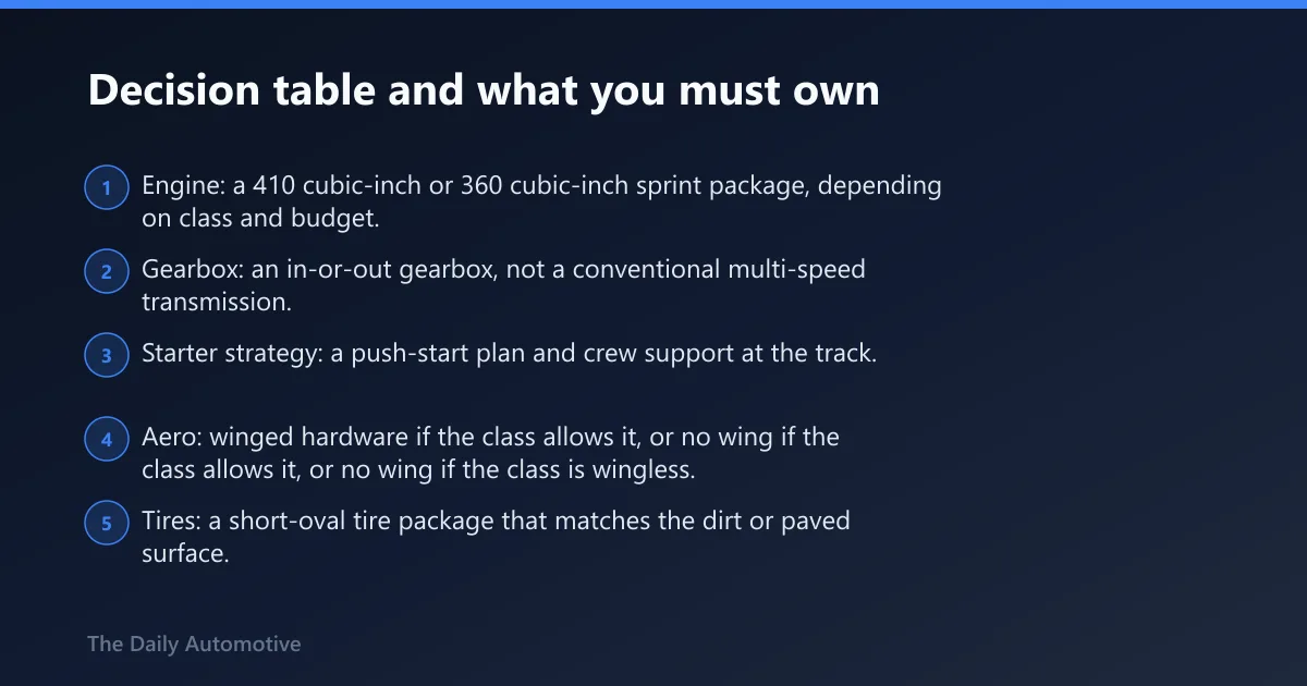 Steps: Decision table and what you must own