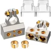 SUNMORN Heavy Duty Car Battery Connectors, 0/2/4/6/8/10 AWG, Top Post