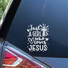 Sunset Graphics & Decals Just A Girl Who Loves Jesus
