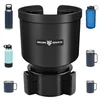 Upgraded Car Cup Holder Expander Adapter with Offset Adjustable Base
