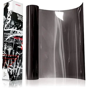 VViViD Plus Ultimate Headlight Taillight Tint Vinyl Wrap in light smoke