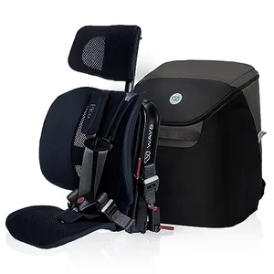 WAYB Pico portable travel car seat folded for rideshare use