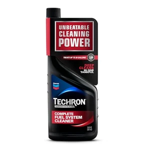 Chevron Techron Concentrate Plus fuel system cleaner bottle