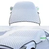 ZBGUN 1 PC Car Half Car Cover Sunshade, Windshield Hood Front Window All-Season