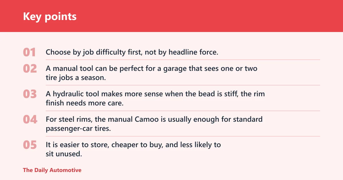 Key points: Which one should you buy