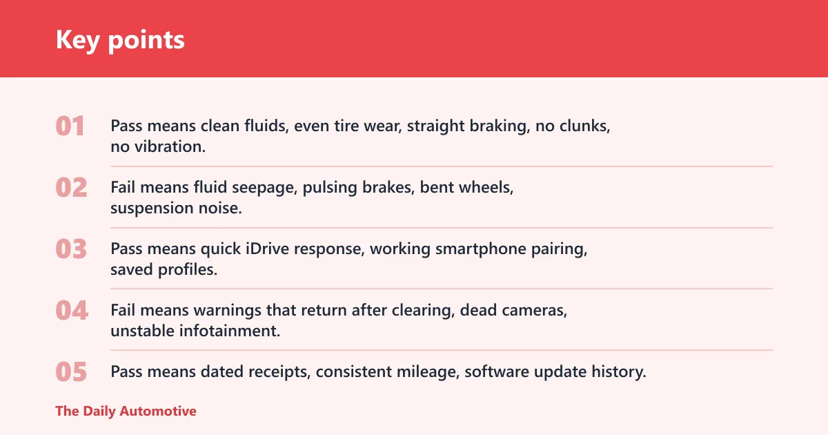 Key points: What does the checklist table tell you?
