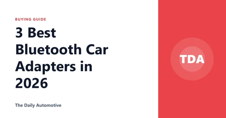 3 Best Bluetooth Car Adapters in 2026