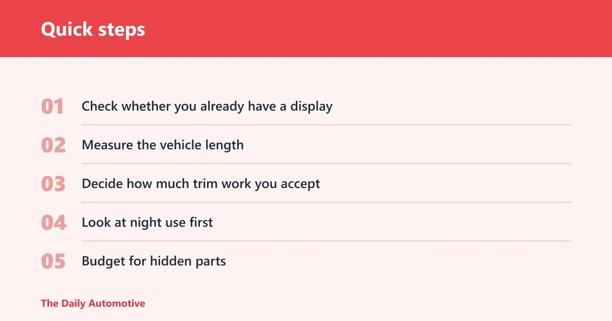 Quick steps: How to choose