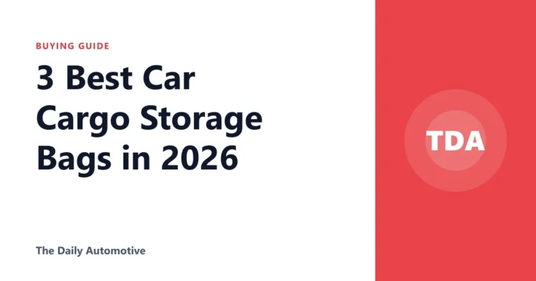3 Best Car Cargo Storage Bags in 2026