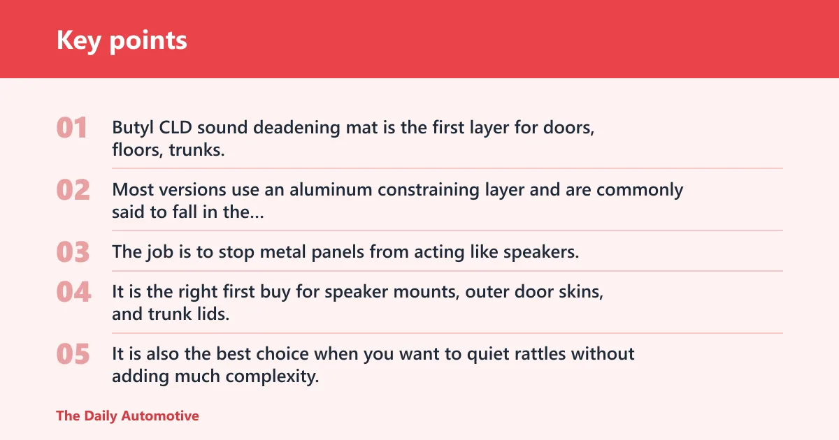 Key points: Which material should you buy?