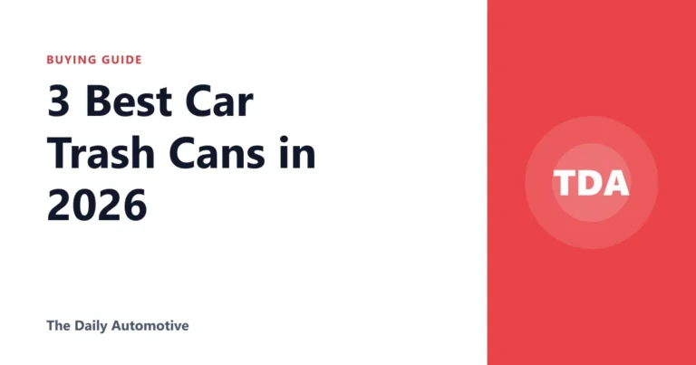 3 Best Car Trash Cans in 2026