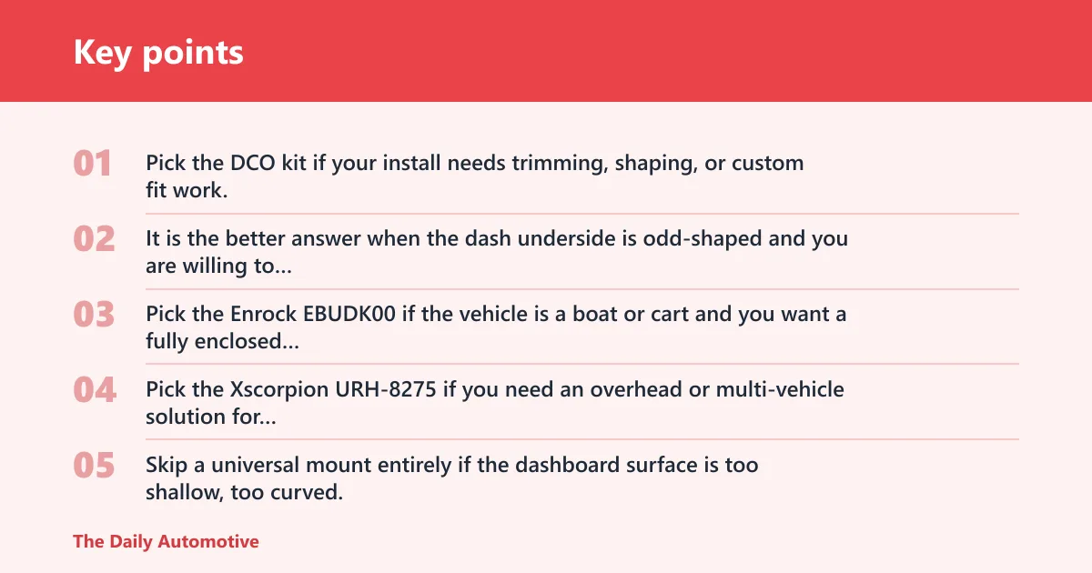 Key points: Which one should you buy?