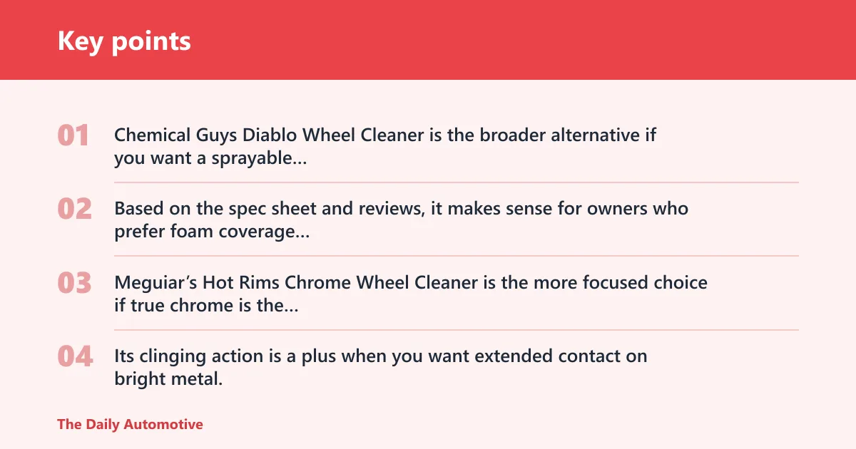 Key points: Alternatives