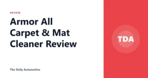 Armor All Carpet & Mat Cleaner Review