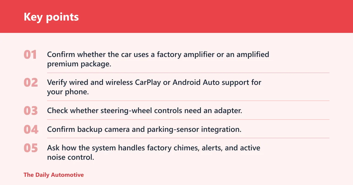 Key points: Are CarPlay and Android Auto the real upgrade?