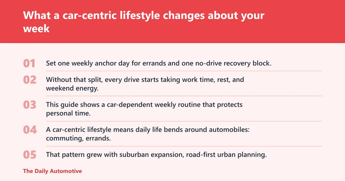 Steps: What a car-centric lifestyle changes about your week