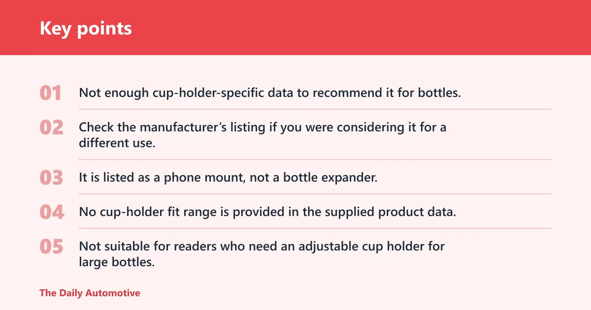Key points: GORILLA GRIP: best for wider containers