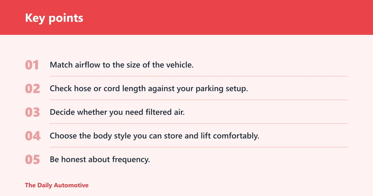 Key points: Which one should you buy?