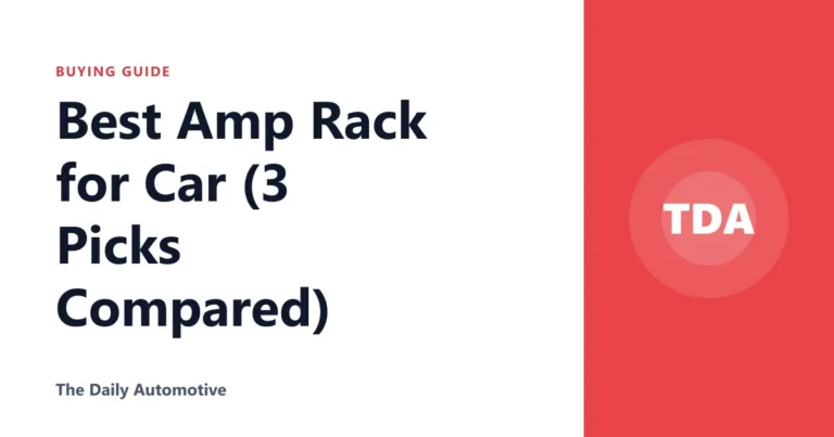 Best Amp Rack for Car (3 Picks Compared)