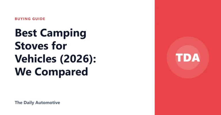 Best Camping Stoves for Vehicles (2026): We Compared