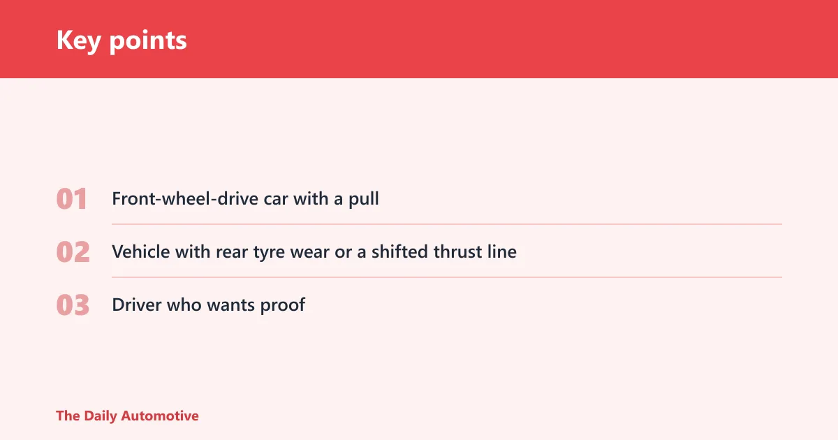 Key points: Top pick for nearby alignment shops