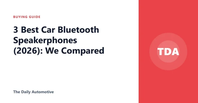 3 Best Car Bluetooth Speakerphones (2026): We Compared