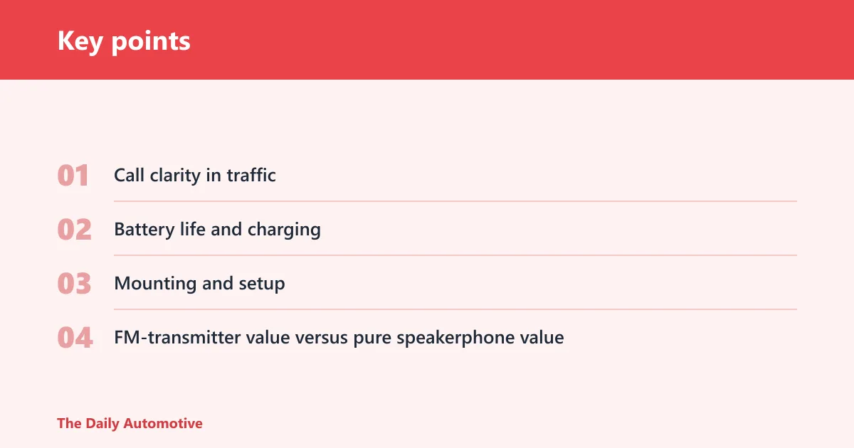 Key points: How we chose